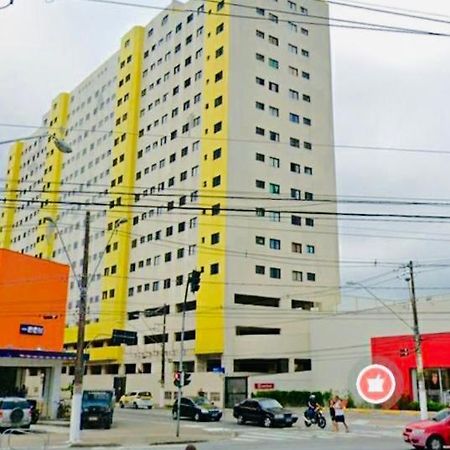 Lindo Flat Na Praia Da Ocian - Praia Grande Extérieur photo