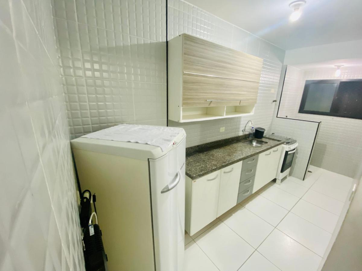 Lindo Flat Na Praia Da Ocian - Praia Grande Extérieur photo